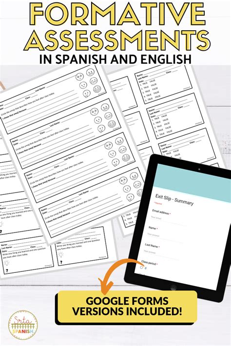 assessment in spanish